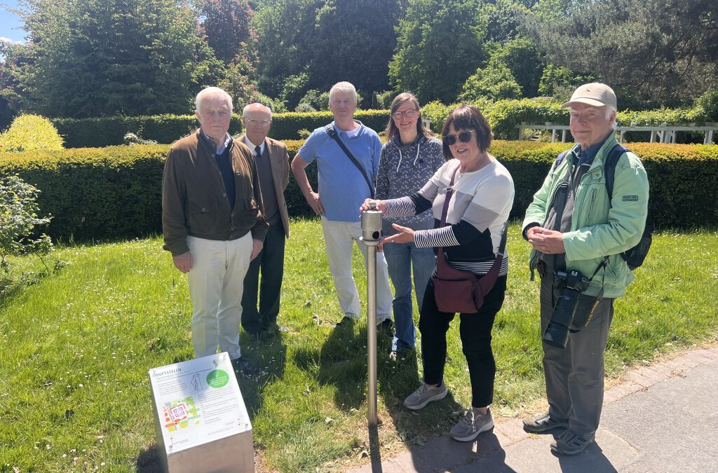 Duftstelen im Westfalenpark bieten besonderes Sinneserlebnis